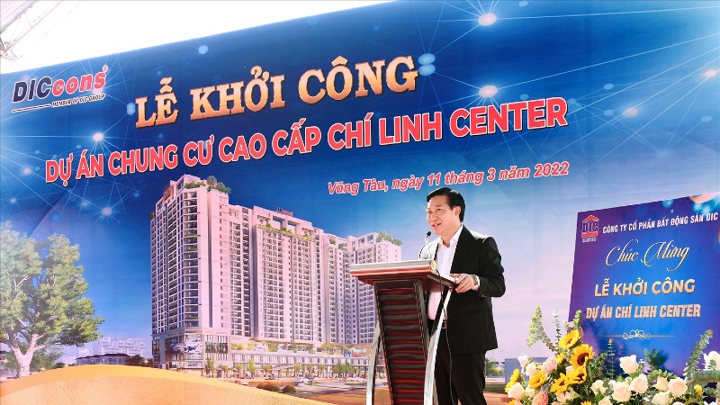 DICcons khởi công dự án Chí Linh Center