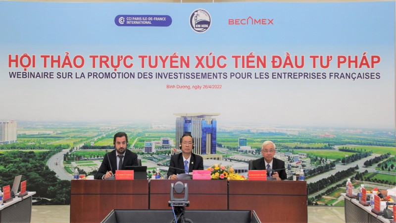 Bình Dương sẵn sàng hỗ trợ, tạo điều kiện thuận lợi cho các nhà đầu tư Pháp