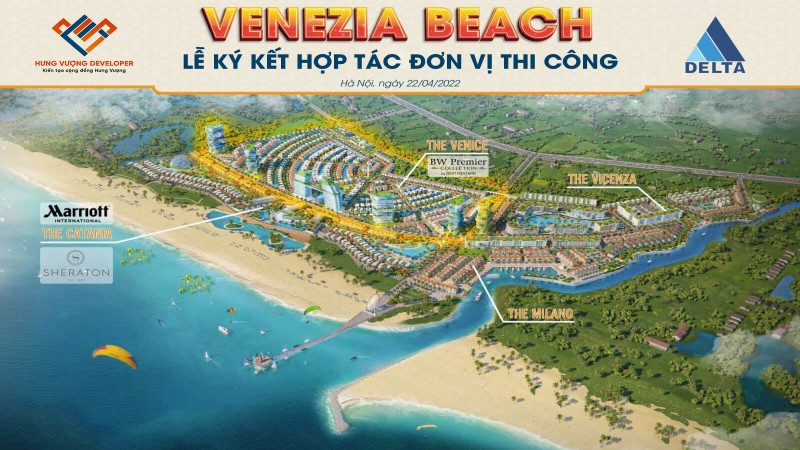Lễ ký kết hợp tác giữa nhà thầu Delta và Hưng Vượng Developer