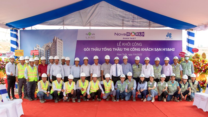 Hòa Bình khởi công dự án khách sạn H1&H2