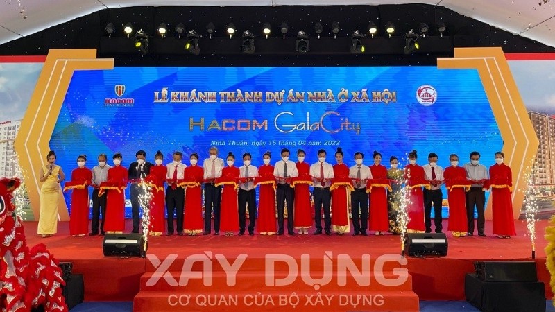 Ninh Thuận: Khánh thành dự án Nhà ở xã hội Hacom GalaCity