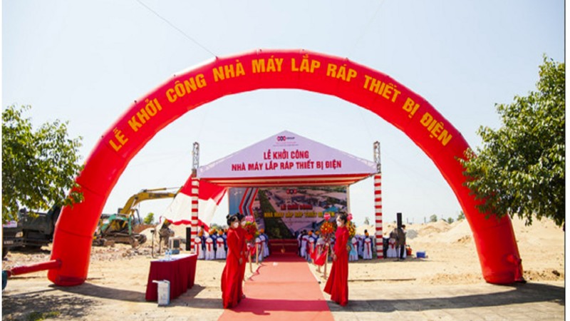 MBG khởi công nhà máy thiết bị điện 300 tỷ đồng tại Phú Yên