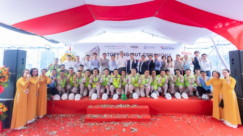 Cất nóc dự án khách sạn Wink Trần Hưng Đạo – Đà Nẵng
