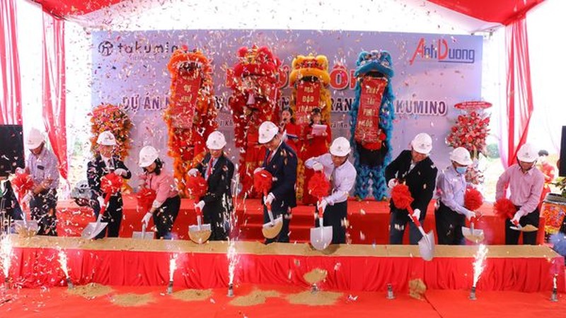 Ánh Dương Building khởi công dự án “nhà máy chế biến đá Granite Takumino” tại Bình Định