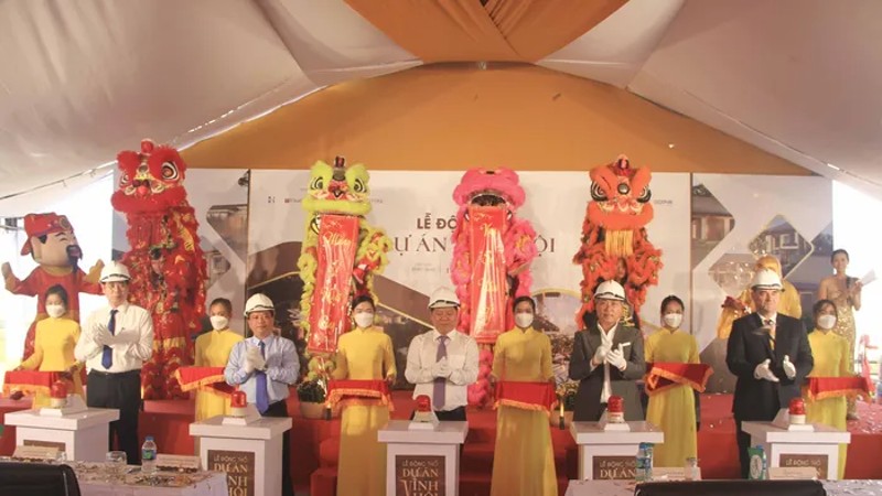Bình Định: Động thổ Khu Du lịch khách sạn nghỉ dưỡng với tổng mức đầu tư trên 4.000 tỉ đồng