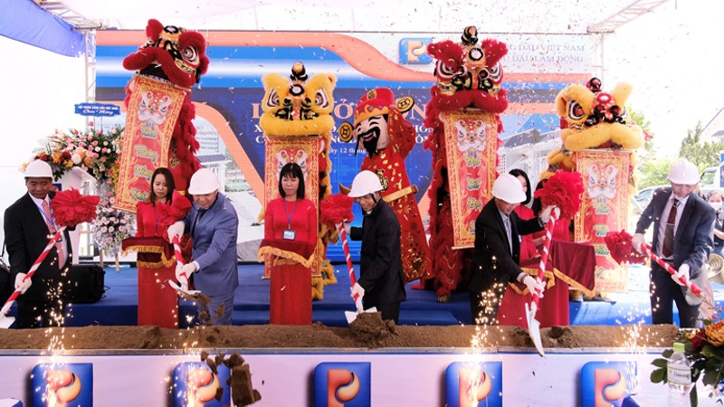 Khởi công xây dựng tòa nhà văn phòng Công ty Xăng dầu Lâm Đồng