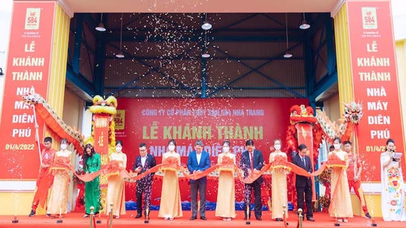 Thủy sản 584 Nha Trang khánh thành nhà máy đóng gói 20 triệu chai nước mắm/năm