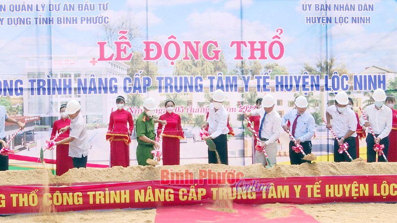 Khởi công nâng cấp Trung tâm Y tế huyện Lộc Ninh