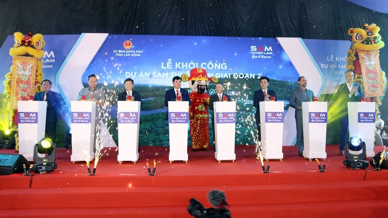 Khởi công dự án du lịch nghỉ dưỡng cao cấp tại Khu du lịch quốc gia hồ Tuyền Lâm