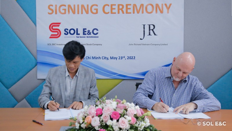 SOL E&C đồng hành cùng thương hiệu nội thất hàng đầu hoa kỳ John-Richard trong dự án nhà máy mới tại Bình Dương