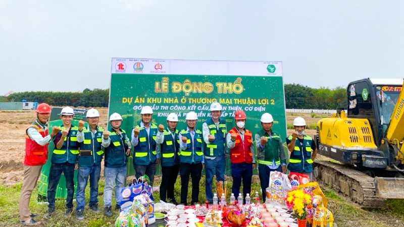 Khởi công dự án Richland Residence (khu nhà ở thương mại Thuận Lợi 2)
