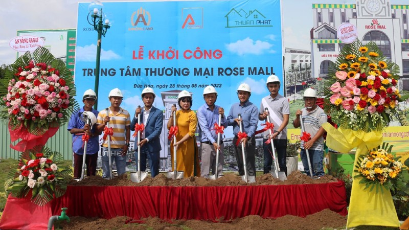Tập đoàn An Nông khởi công xây dựng Trung tâm thương mại Rose Mall