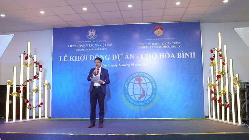 Lễ khởi động dự án chợ Hòa Bình tỉnh Tây Ninh