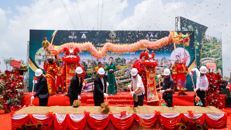 Khởi công dự án công viên sinh thái Felicia City Bình Phước