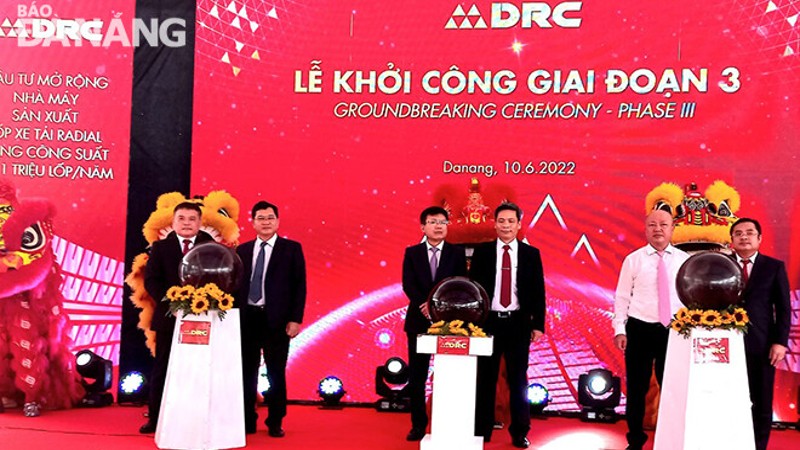 Đà Nẵng: Khởi công dự áɴ nâng công suất nhà máy lốp xe tải Radial đạt 1 triệu lốp/năm