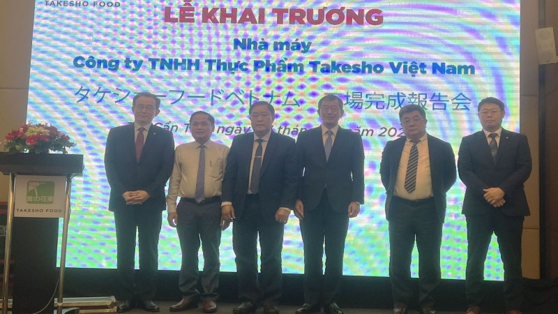 Khai trương nhà máy chế biến thực phẩm Takesho Food tại Cần Thơ