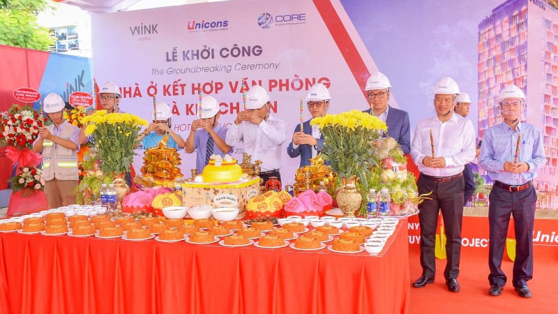 Lễ khởi công dự án khách sạn Wink Tuy Hòa