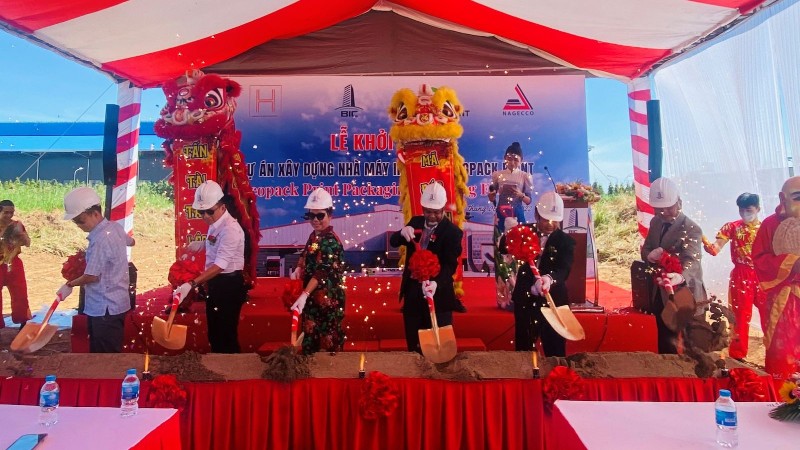 Khởi công xây dựng Dự án nhà máy in bao bì Ecopack Print