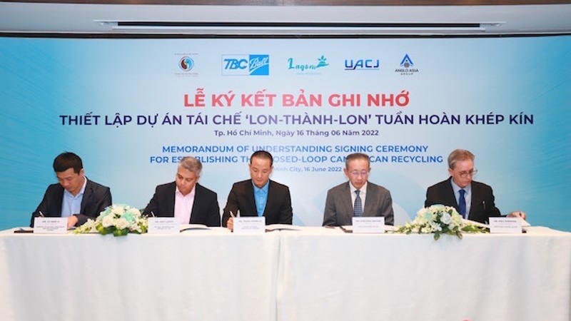 Khởi động dự án tái chế lon nhôm tuần hoàn khép kín