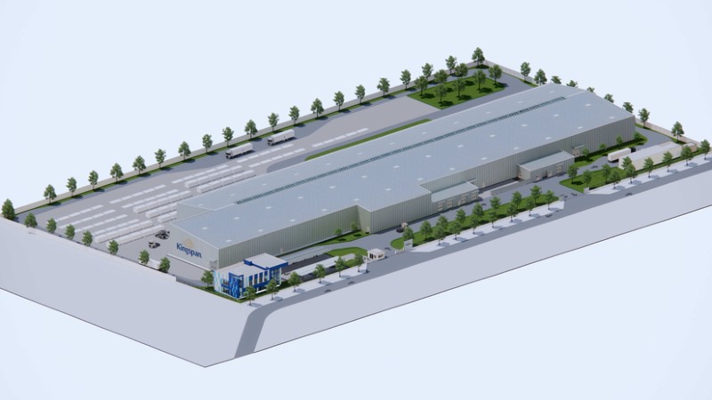 Kingspan Group xây nhà máy sản xuất tấm panel cách nhiệt cao cấp tại Việt Nam