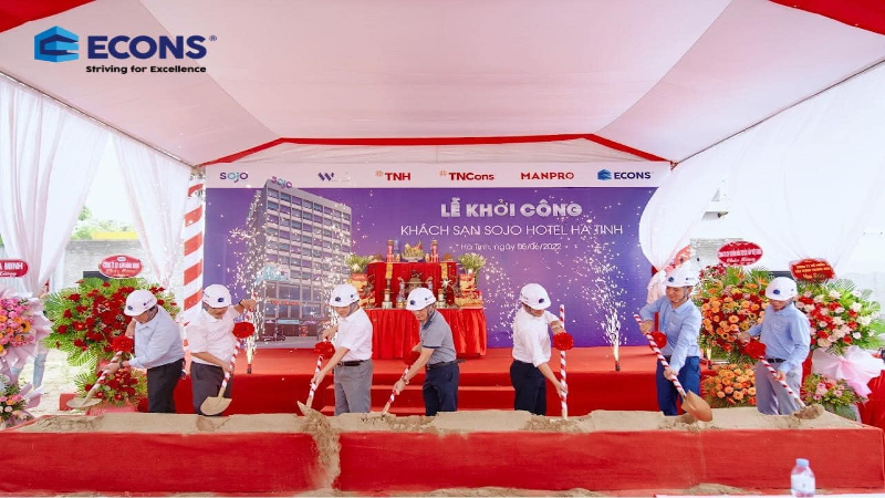 Econs khởi công khách sạn SOJO Hà Tĩnh