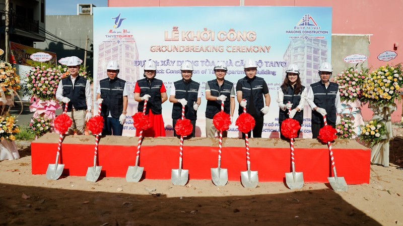 Khởi công xây dựng Tòa căn hộ cao cấp Taiyo Apartment