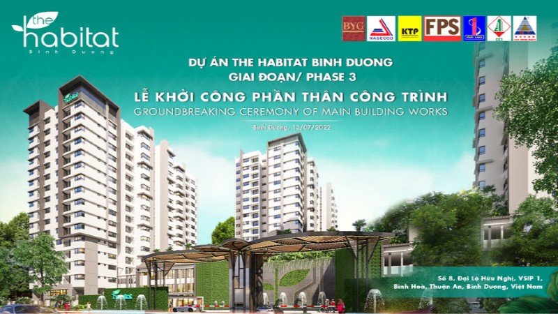 CC1 khởi công dự án HABITAT Bình Dương – Giai đoạn 3
