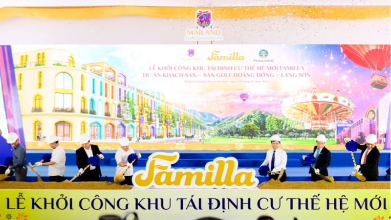 Khởi công khu tái định cư rộng hơn 12ha tại Lạng Sơn