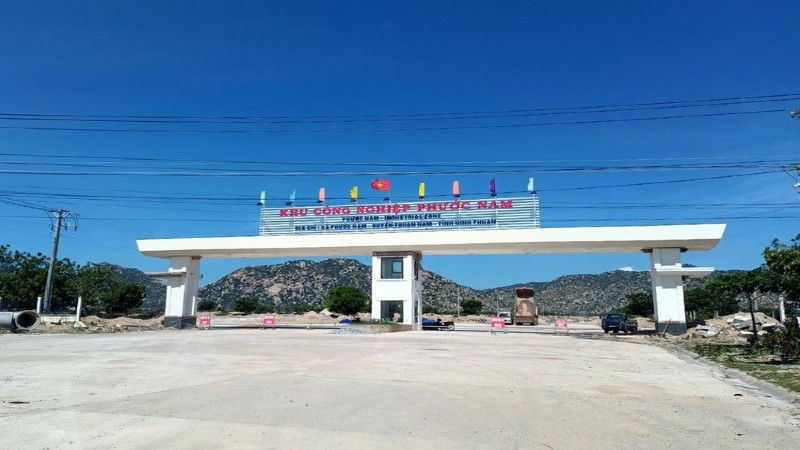 Ba khu công nghiệp đang được xây dựng hạ tầng tại Ninh Thuận