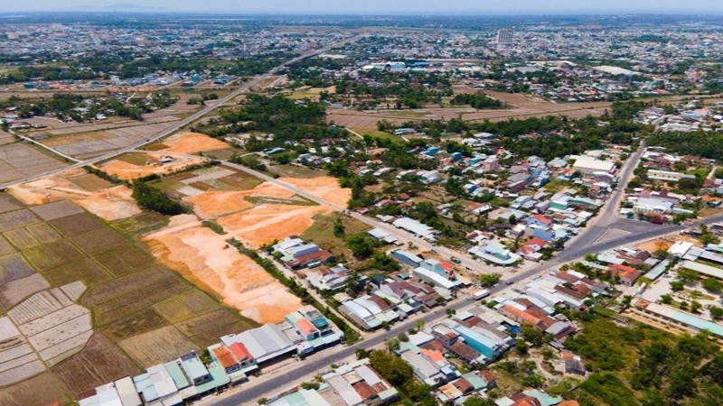 Quảng Nam giao hơn 17.000m2 đất cho Công ty Thái Dương làm khu dân cư phố chợ Trường Xuân