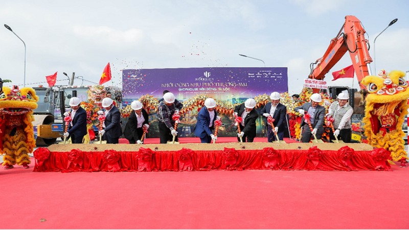 Thắng Lợi Land khởi công khu phố thương mại The Diamond City