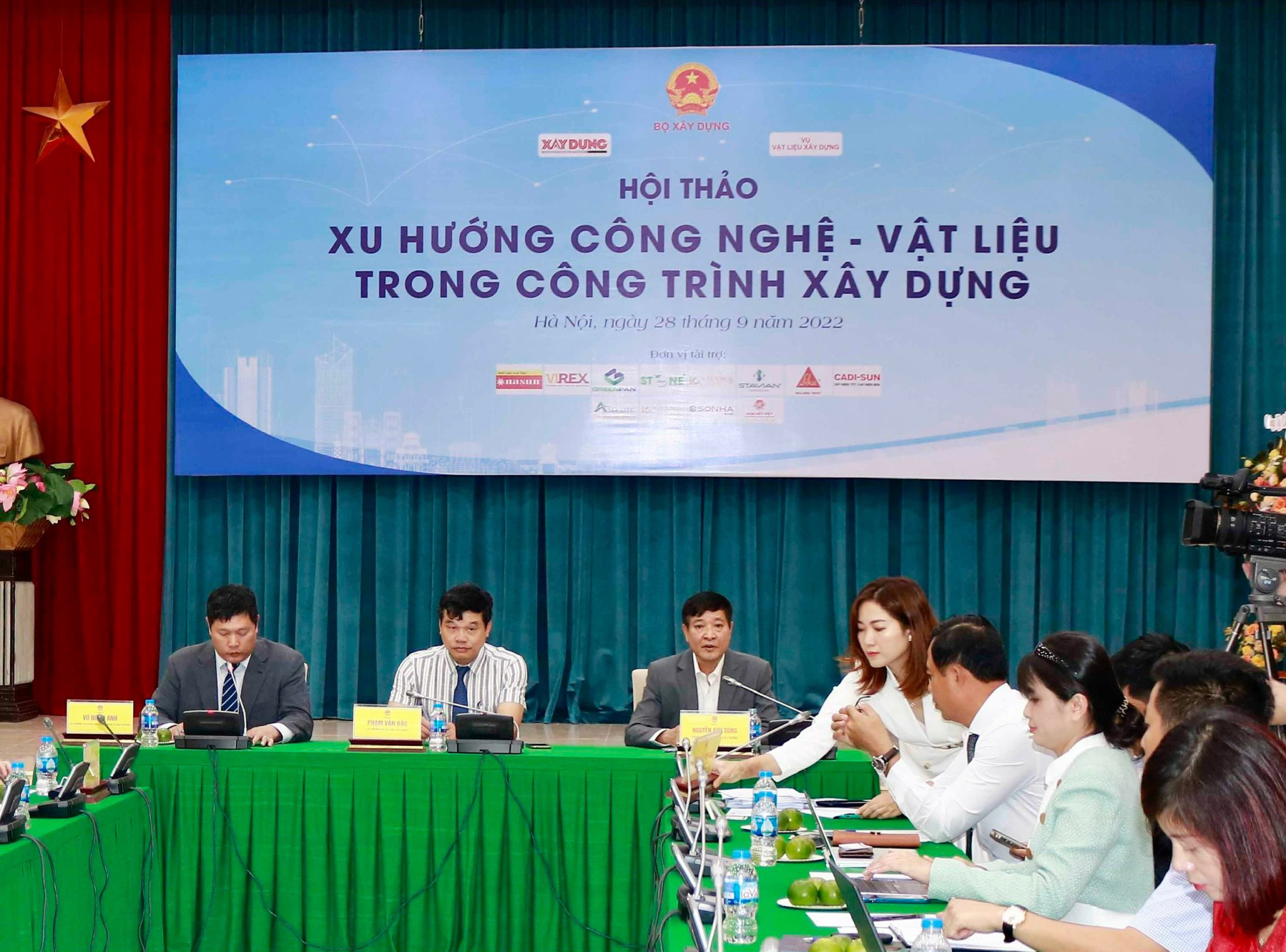 GREENPAN đồng hành với MOC – Bộ Xây Dựng tại Hội thảo “Xu hướng công nghệ – vật liệu trong công trình xanh”