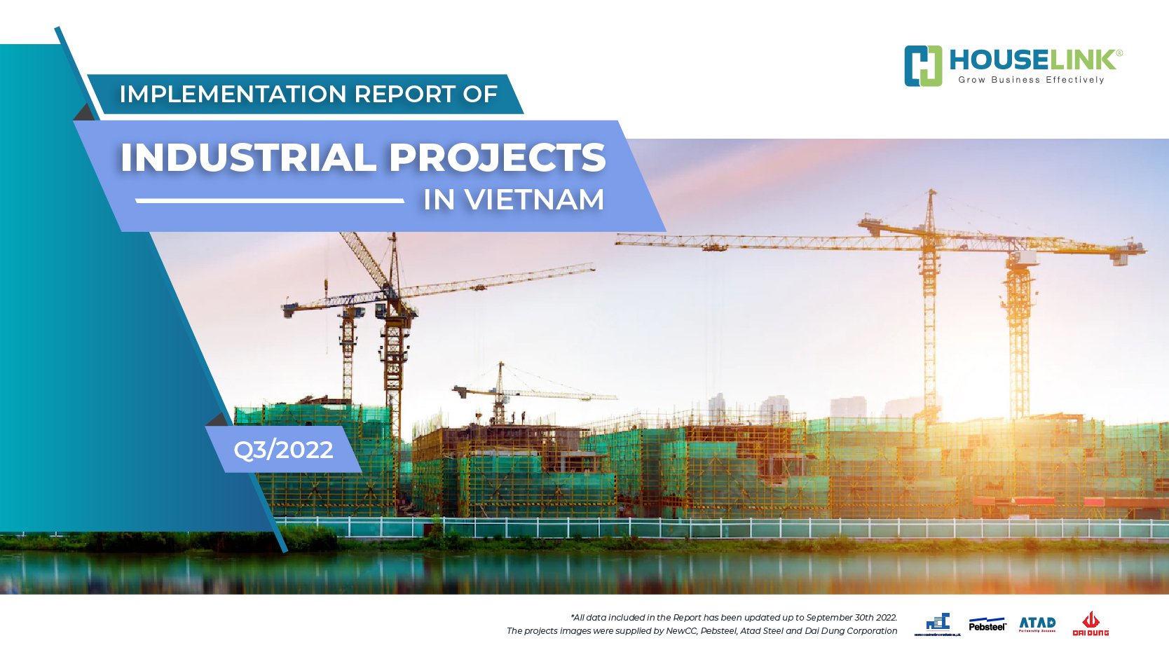 Implementation report of industrial projects in Vietnam – Quarter 3/2022
