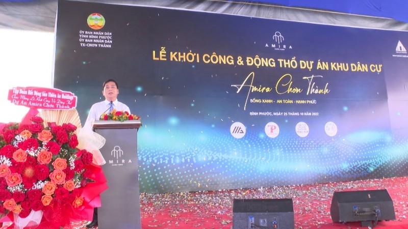 Khởi công dự án khu dân cư Amira Chơn Thành