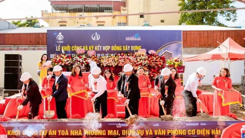 Khởi công tòa nhà thương mại, dịch vụ và văn phòng tại Hải Dương