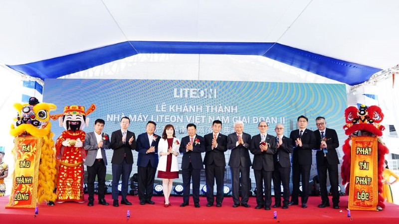 Khánh thành nhà máy LITEON (giai đoạn 2) tại KCN VSIP Hải Phòng