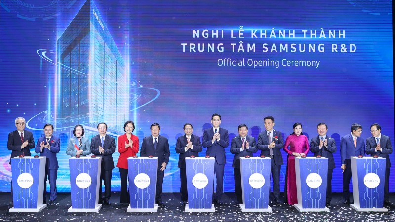 Samsung khánh thành Trung tâm R&D, Thủ tướng đề nghị Việt Nam là ‘cứ điểm’ quan trọng nhất