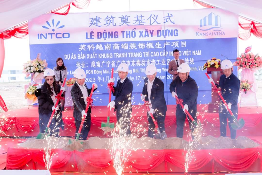 Kansai Vina tiếp tục khởi công nhà máy tại Quảng Ninh