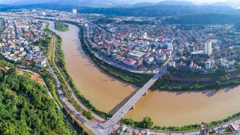 Lào Cai công bố quy hoạch KĐT gần 47 ha ven sông Hồng, có thể xây 11 tầng