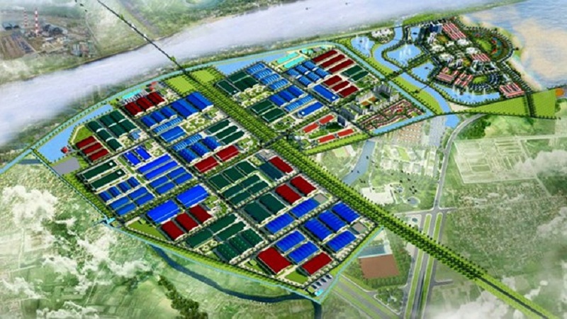 Thái Bình khởi công khu công nghiệp 2.200 tỷ đồng ven sông Trà Lý