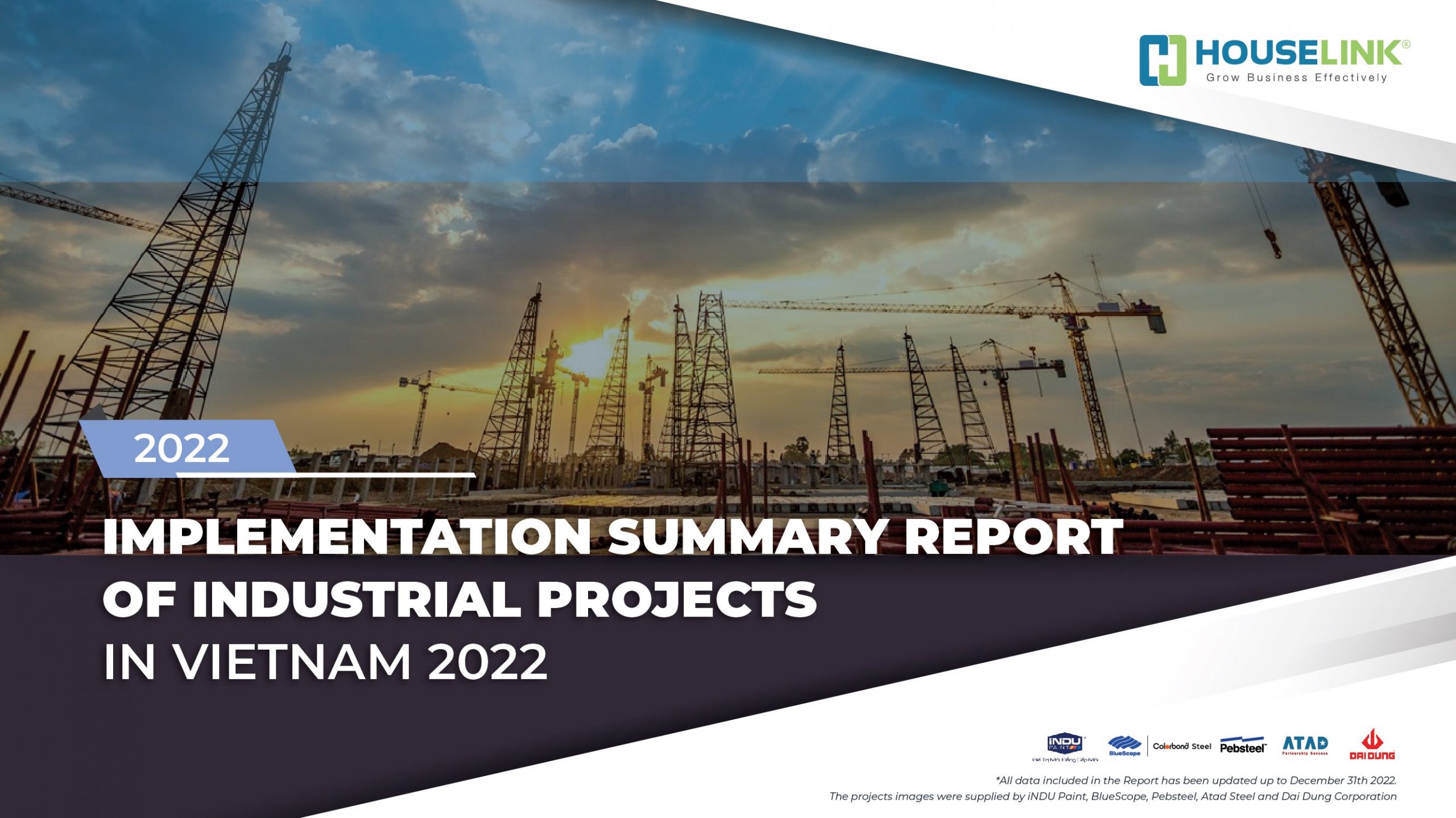 Implementation Summary Report Of Industrial Projects In Vietnam 2022