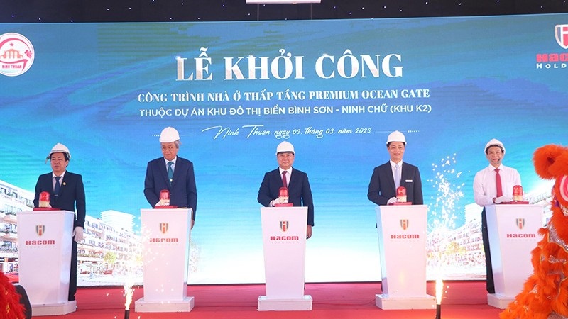 Khởi công công trình nhà ở thấp tầng Premium Ocean Gate tại Ninh Thuận