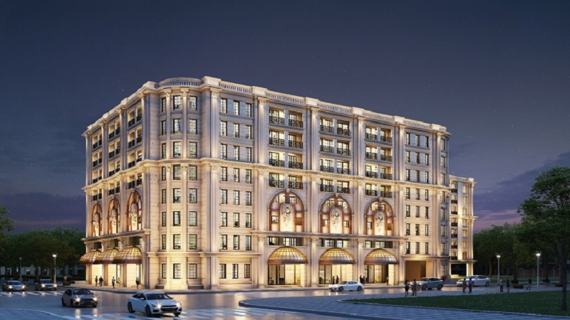 Khu căn hộ hàng hiệu The Ritz-Carlton Residences, Ha Noi chính thức cất nóc