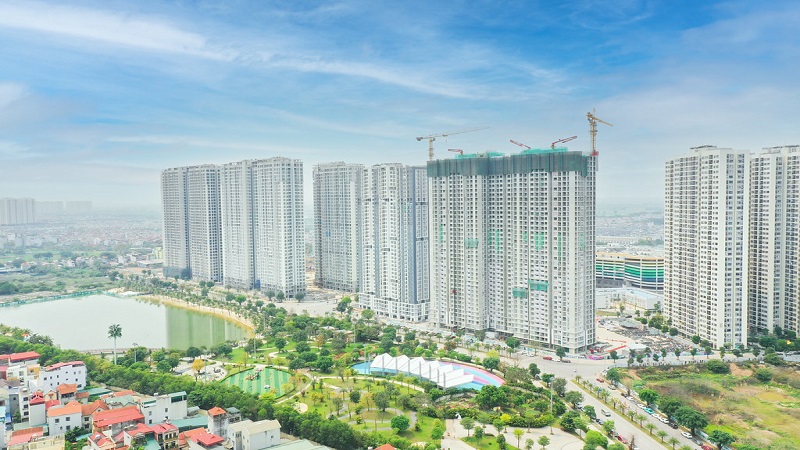 RICONS CẤT NÓC DỰ ÁN IMPERIA SMART CITY – TÒA P5 (I1)