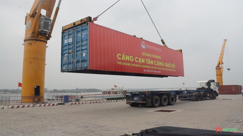 Khai trương Cảng cạn Tân Cảng Quế Võ tại Bắc Ninh