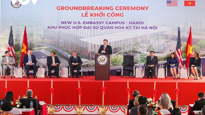 Khởi công xây dựng Đại sứ quán Hoa Kỳ tại Hà Nội