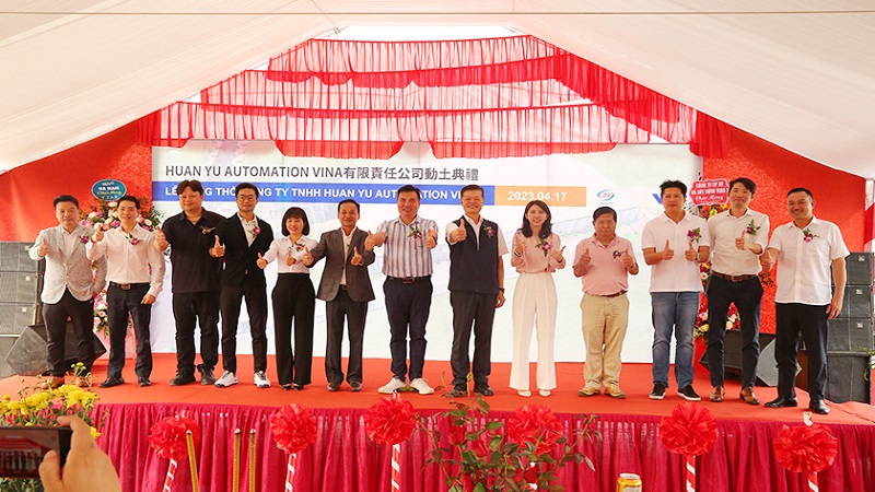 VINA2 động thổ 2 nhà máy FDI, tập trung mảng xây dựng công nghiệp