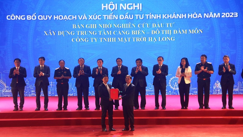 Sun Group đầu tư 4 dự án vào Vân Phong, tổng vốn 56.000 tỉ đồng