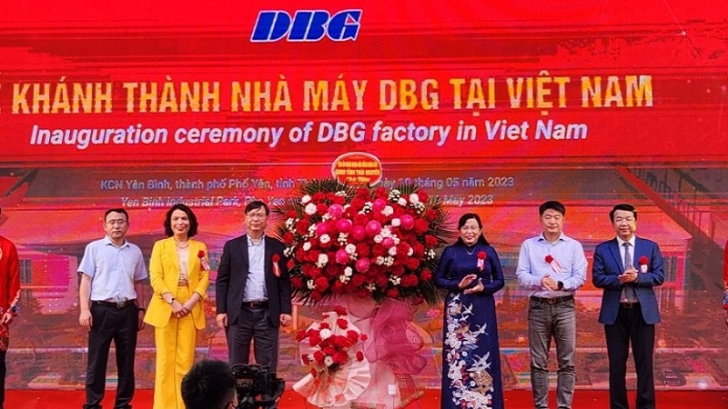 Khánh thành nhà máy 80 triệu đô trong KCN Yên Bình