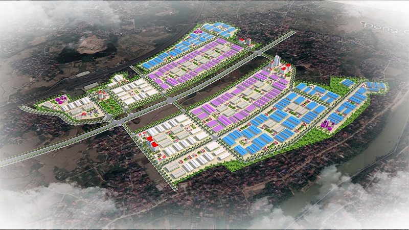 Cụm công nghiệp của Saigontel tại TP Phổ Yên bắt đầu được giao đất
